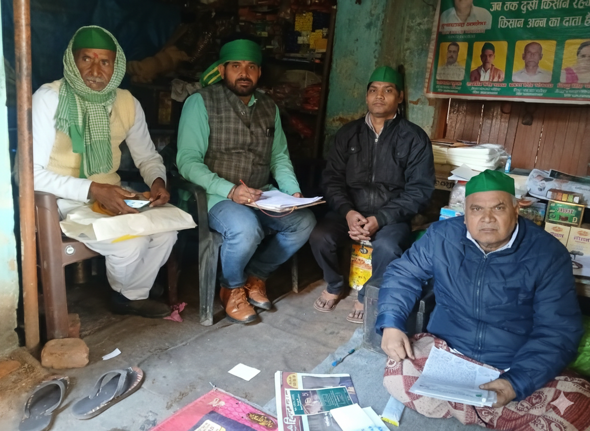 KAIMGANJ NEWS भारतीय कृषक एसोसिएशन ने संगठन विस्तार कर सौंपा दायित्व, दी तहसील घेराव की चेतावनी 1770552300654