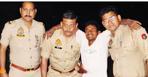 Farrukhabad news मुठभेड़ में दुष्कर्मी घायल, किया फायर सिपाही भी हुआ जख्मी Picsart 26 03 28 16 19 46 423